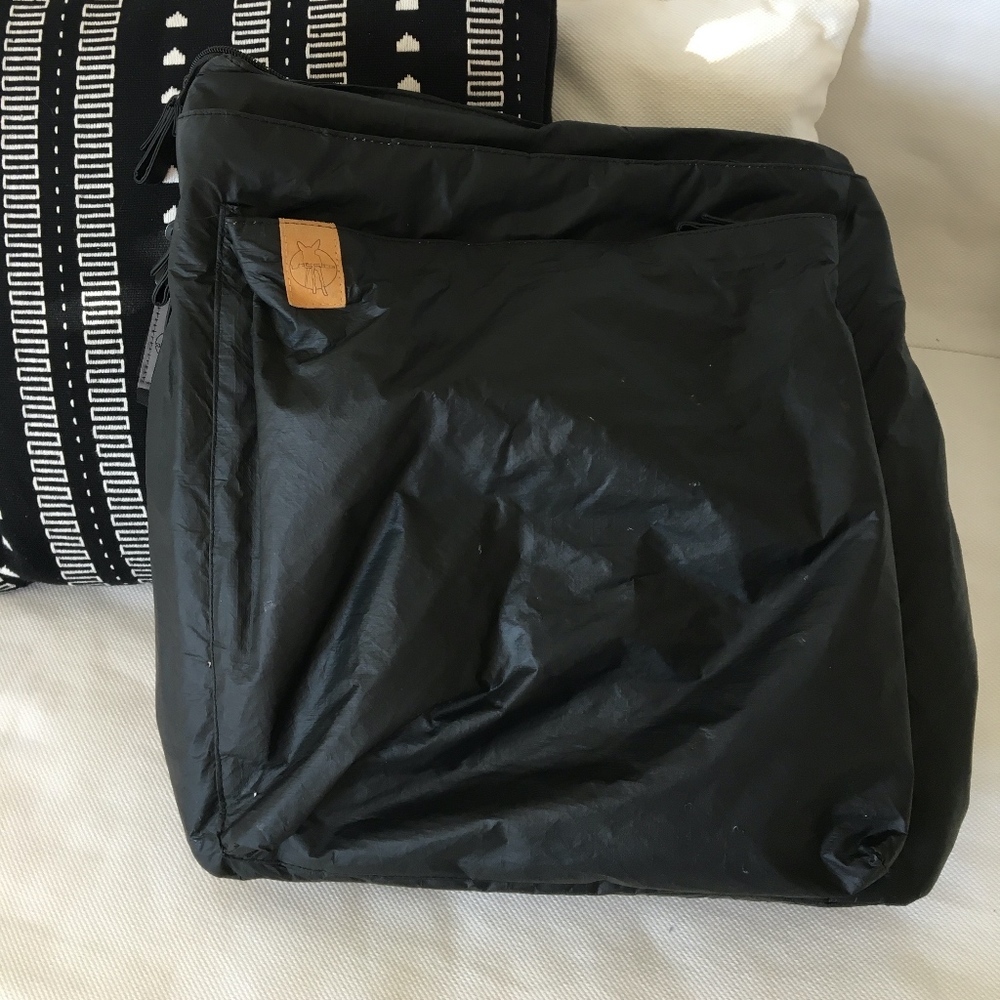 Lässig Tyve Unisex Diaper Bag Backpack in Black